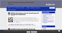 Desktop Screenshot of elisabeth-tissen.info